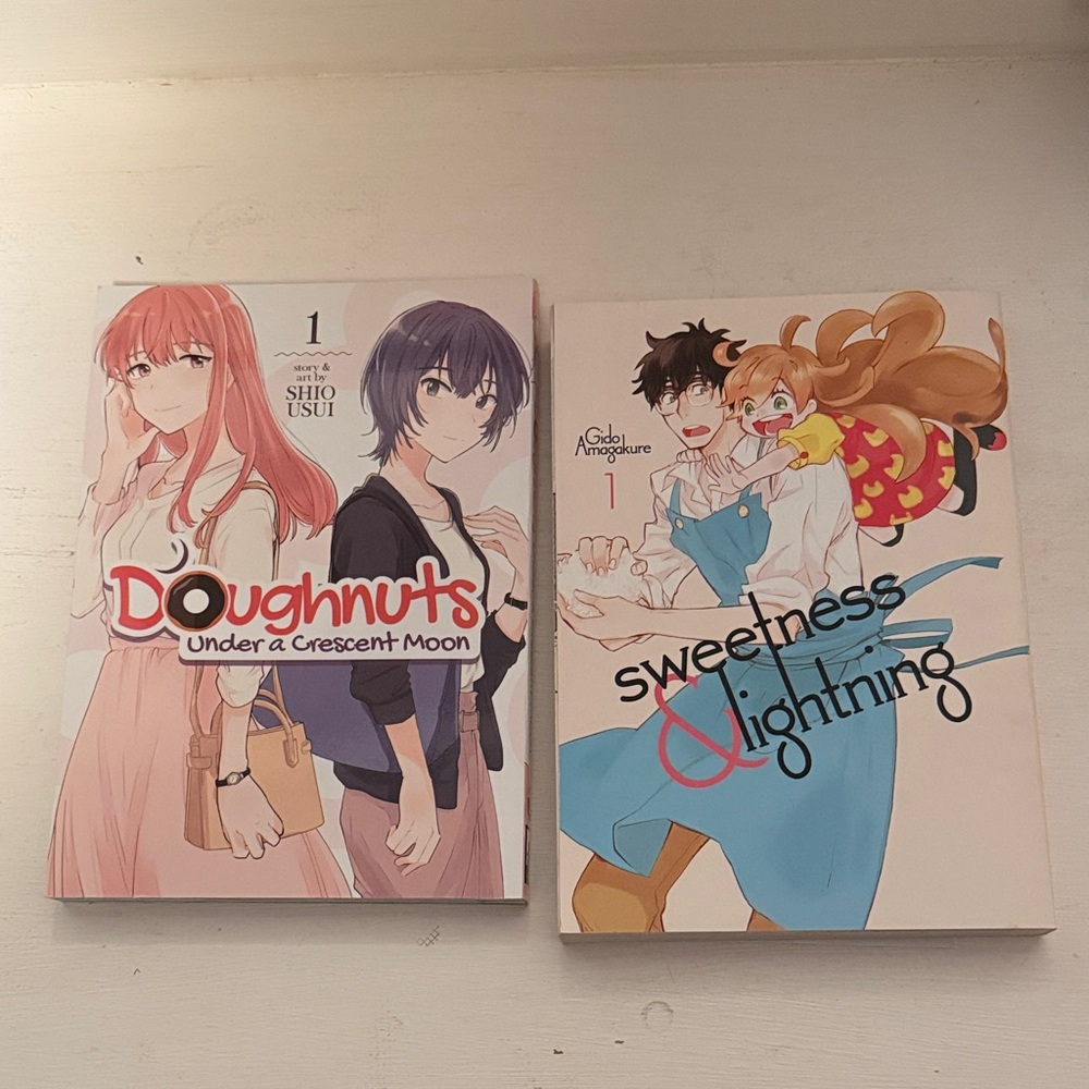 Doughnuts Under a Crescent Moon & Sweetness and Lightning Manga book volume 1